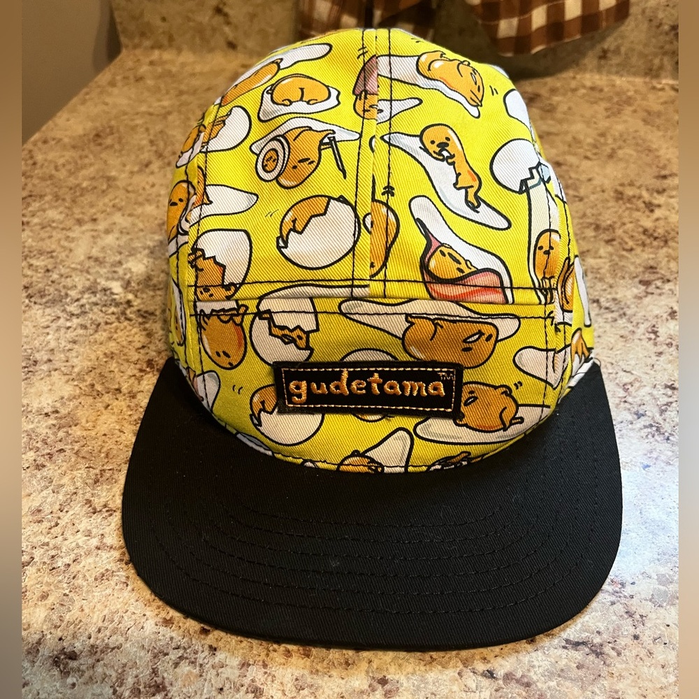 New Gudetama Hats from Universal Orlando Resort. Clip back